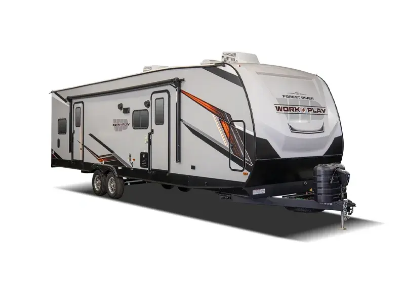 Forest River Work and Play toy hauler